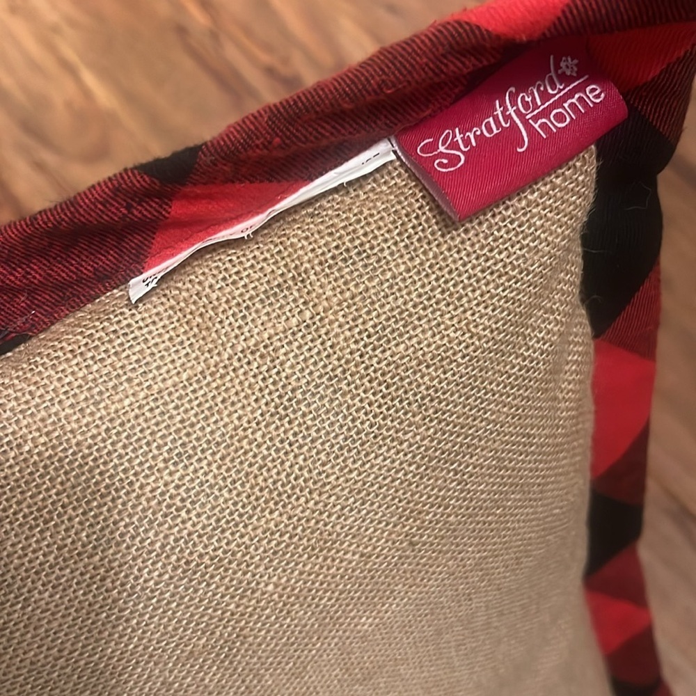 Plaid Throw Pillows 2 -Pier 1 & Stratford Home - Picture 4 of 6